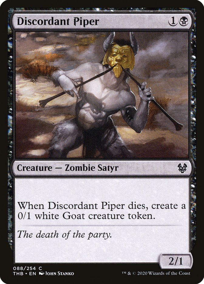 Discordant Piper [Theros Beyond Death] | GrognardGamesBatavia