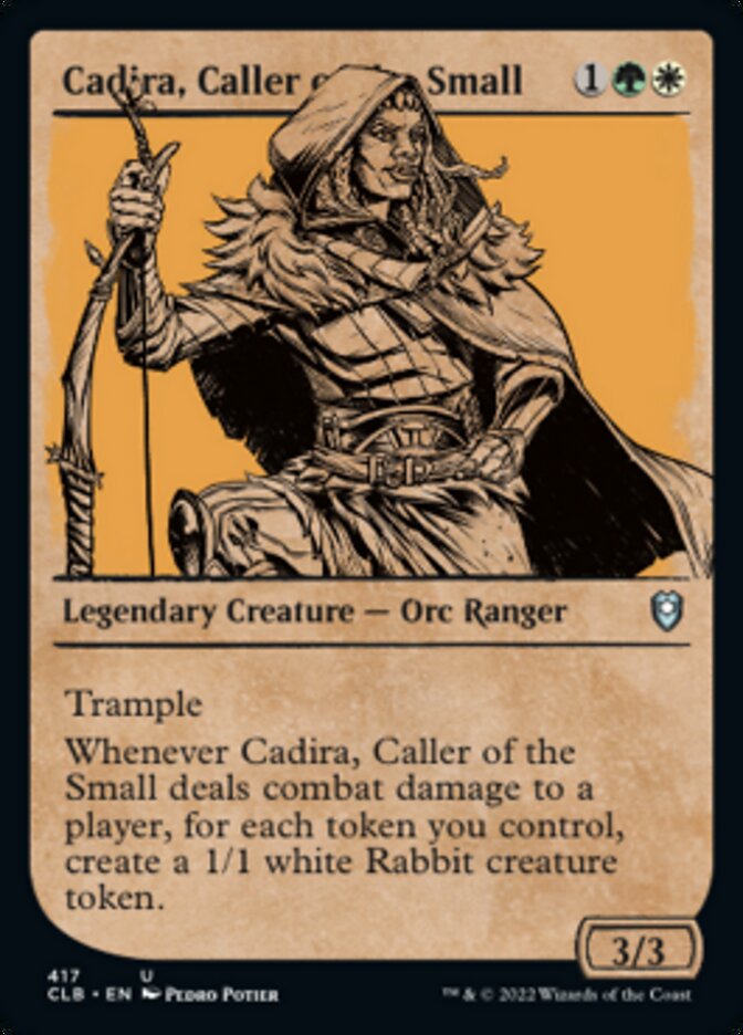 Cadira, Caller of the Small (Showcase) [Commander Legends: Battle for Baldur's Gate] | GrognardGamesBatavia