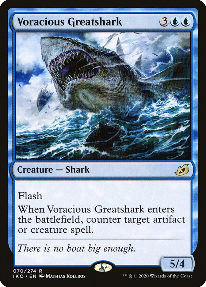 Voracious Greatshark [Ikoria: Lair of Behemoths] | GrognardGamesBatavia