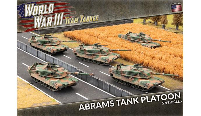 Team Yankee Abrams Tank Platoon | GrognardGamesBatavia