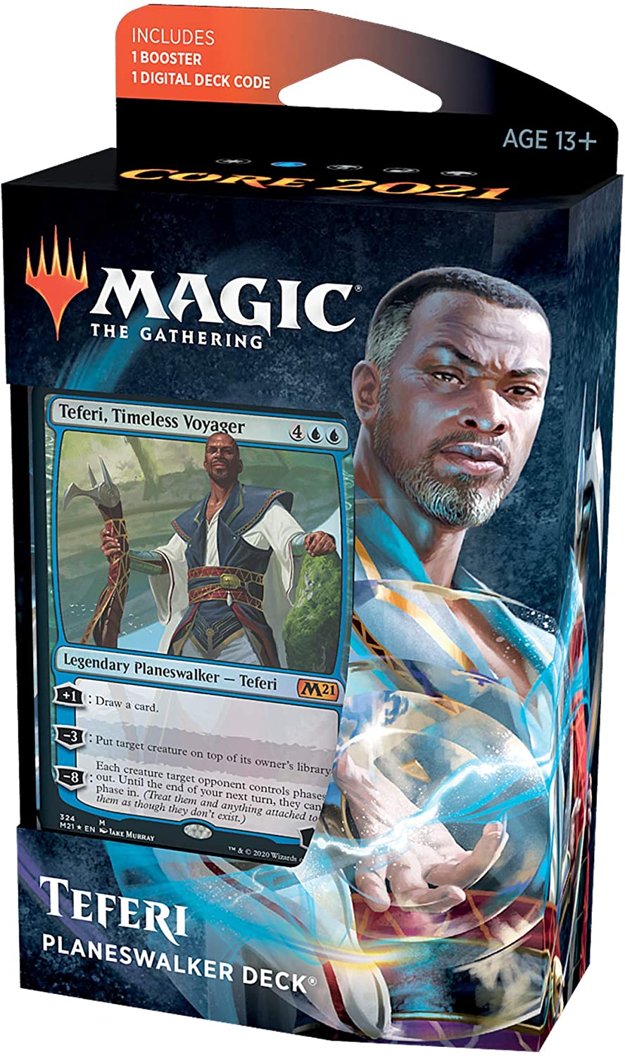 Core Set 2021 - Planeswalker Deck (Teferi) | GrognardGamesBatavia