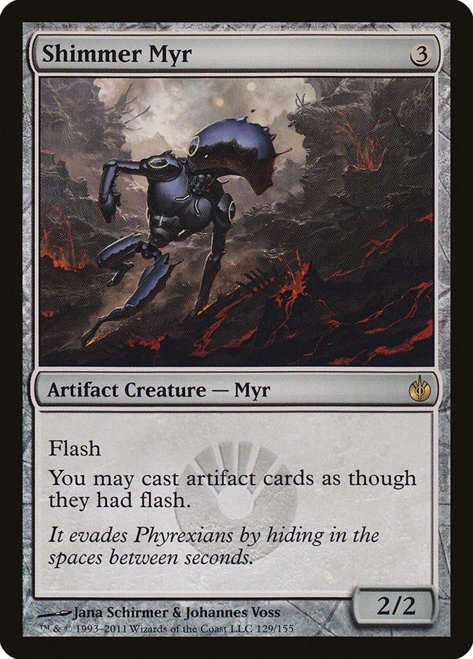 Shimmer Myr [Mirrodin Besieged] | GrognardGamesBatavia