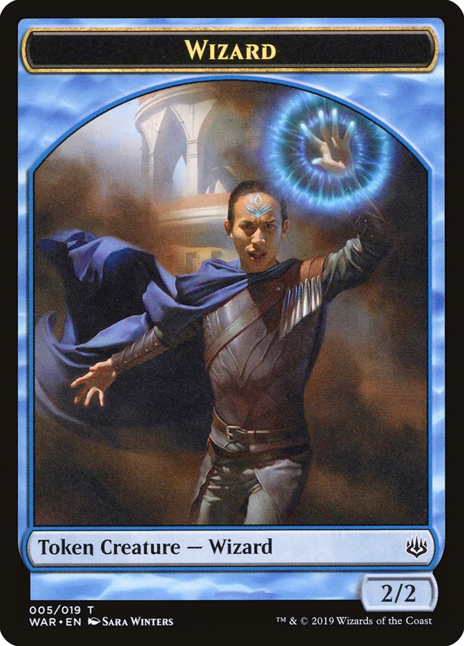 Wizard Token [War of the Spark Tokens] | GrognardGamesBatavia