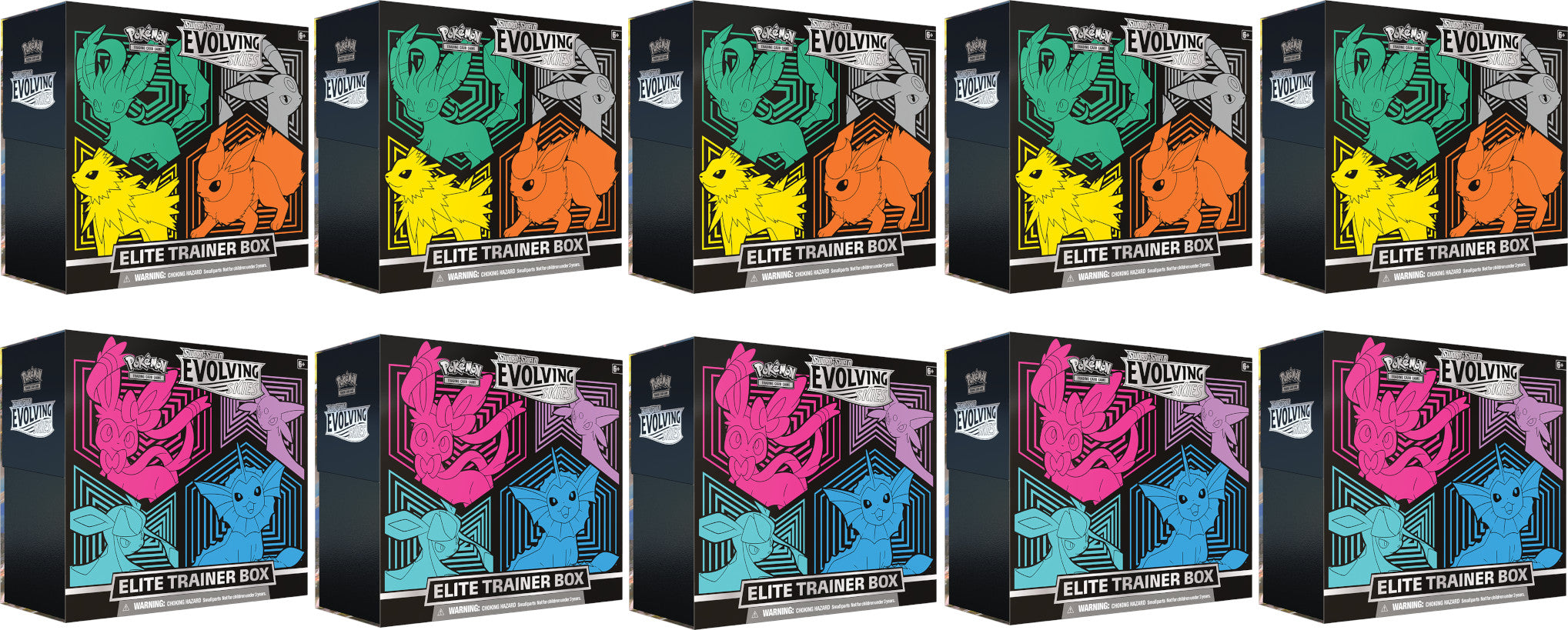 Sword & Shield: Evolving Skies - Elite Trainer Box Case | GrognardGamesBatavia