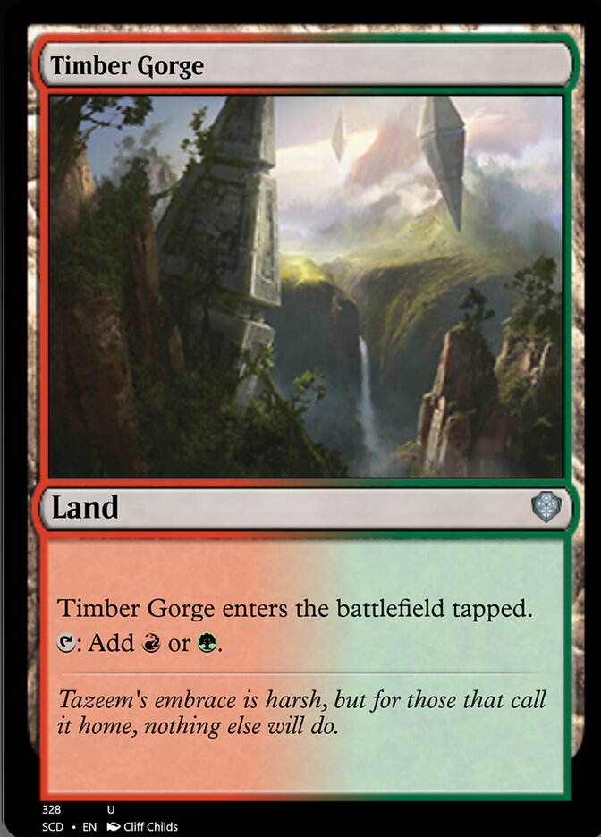 Timber Gorge [Starter Commander Decks] | GrognardGamesBatavia