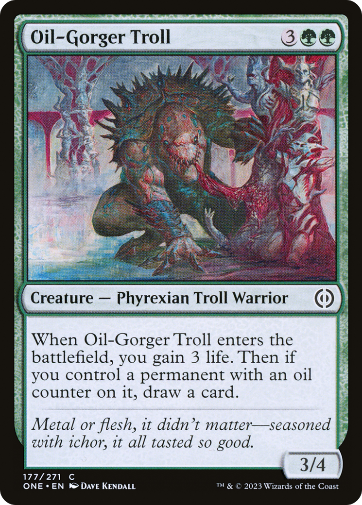 Oil-Gorger Troll [Phyrexia: All Will Be One] | GrognardGamesBatavia