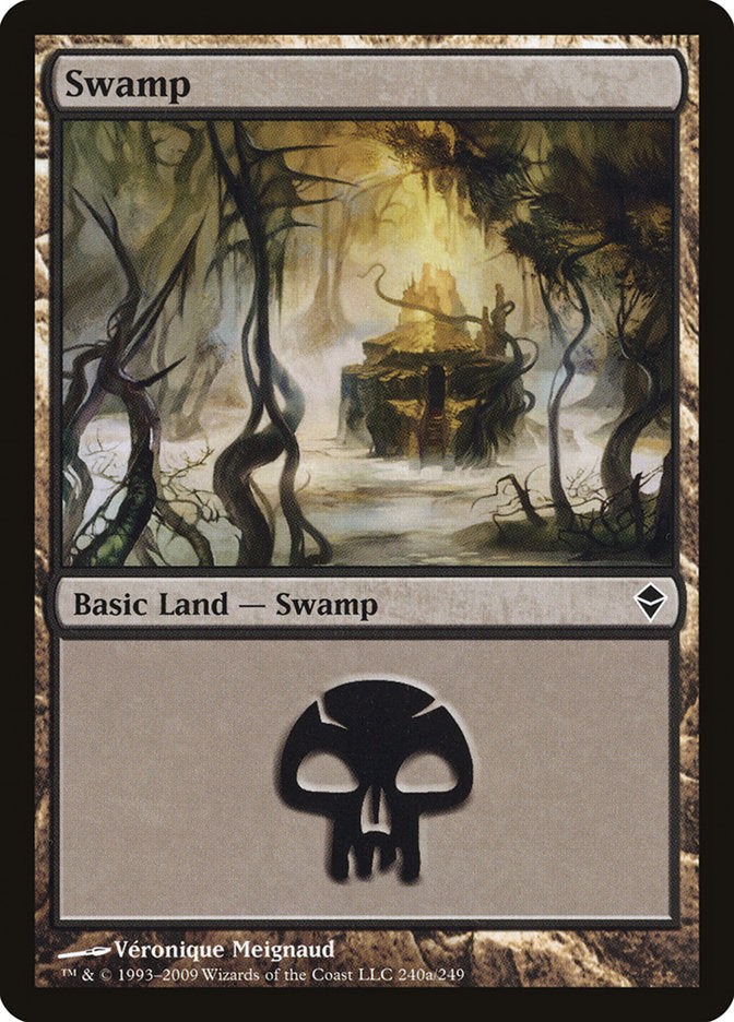 Swamp (240a) [Zendikar] | GrognardGamesBatavia