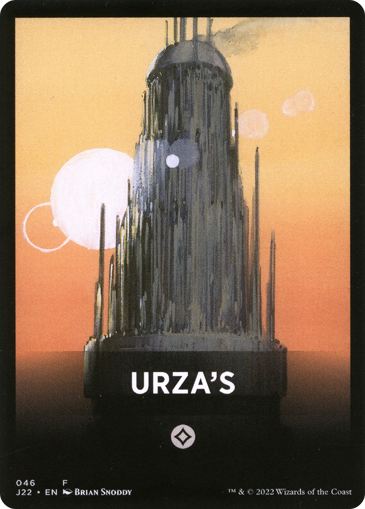 Urza's Theme Card [Jumpstart 2022 Front Cards] | GrognardGamesBatavia