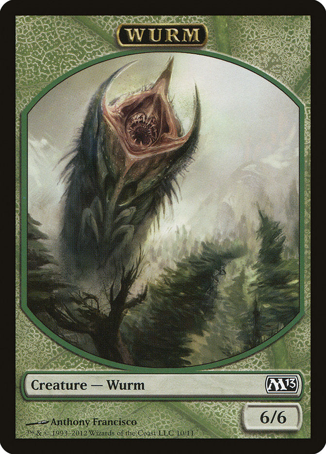 Wurm Token [Magic 2013 Tokens] | GrognardGamesBatavia