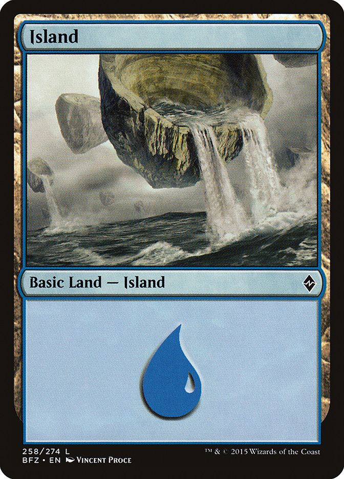 Island (258a) [Battle for Zendikar] | GrognardGamesBatavia