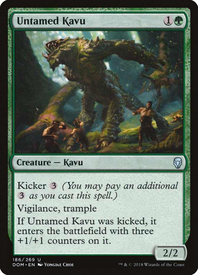 Untamed Kavu [Dominaria] | GrognardGamesBatavia