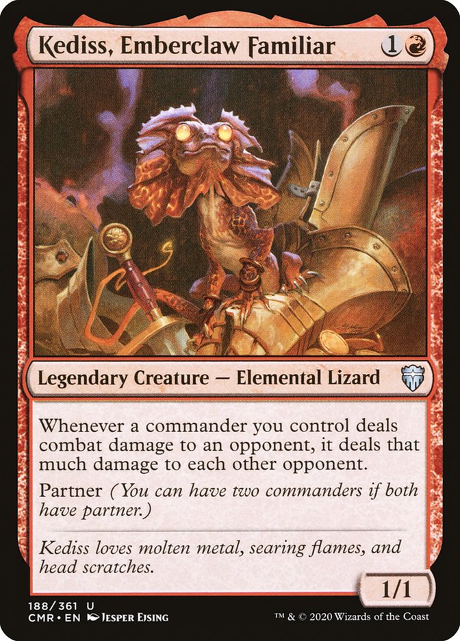 Kediss, Emberclaw Familiar [Commander Legends] | GrognardGamesBatavia