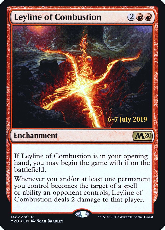 Leyline of Combustion [Core Set 2020 Prerelease Promos] | GrognardGamesBatavia