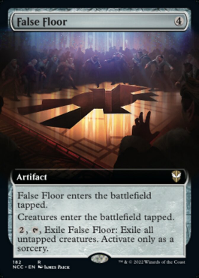 False Floor (Extended Art) [Streets of New Capenna Commander] | GrognardGamesBatavia