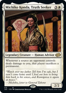 Michiko Konda, Truth Seeker [Jumpstart 2022] | GrognardGamesBatavia