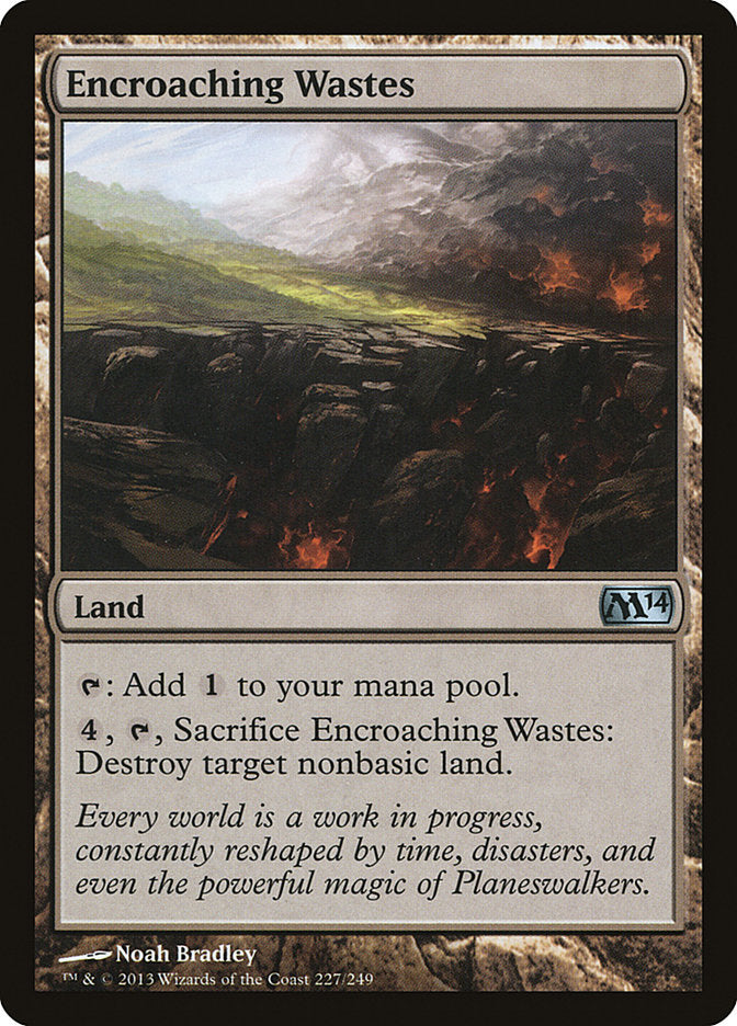 Encroaching Wastes [Magic 2014] | GrognardGamesBatavia