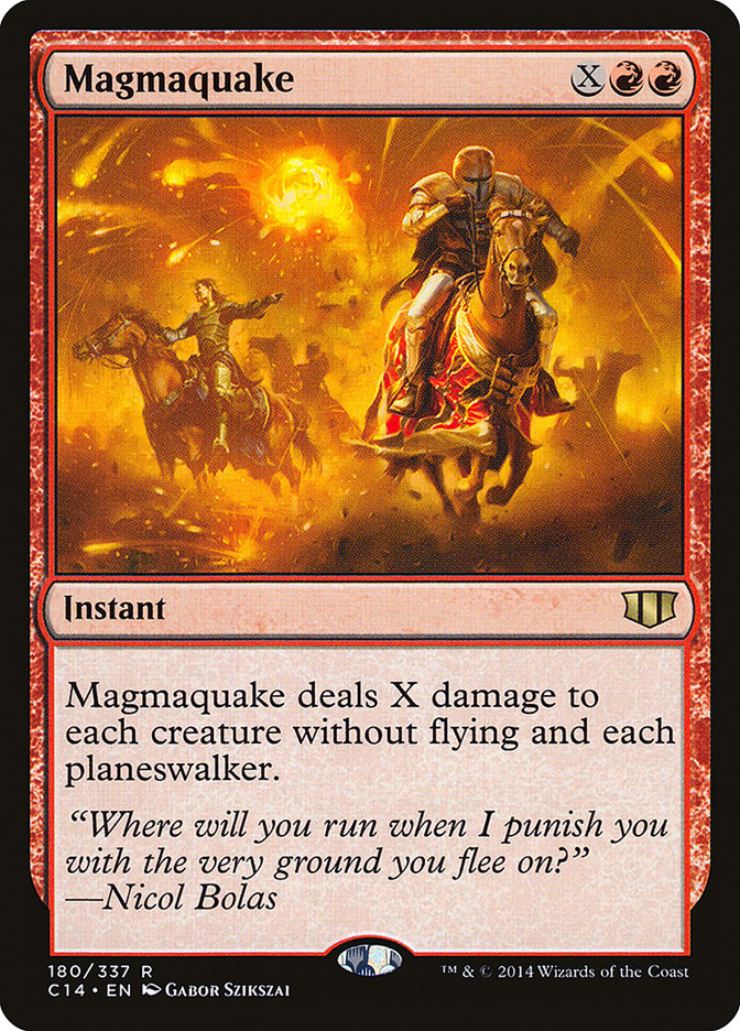 Magmaquake [Commander 2014] | GrognardGamesBatavia