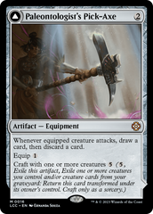 Paleontologist's Pick-Axe [The Lost Caverns of Ixalan Commander] | GrognardGamesBatavia