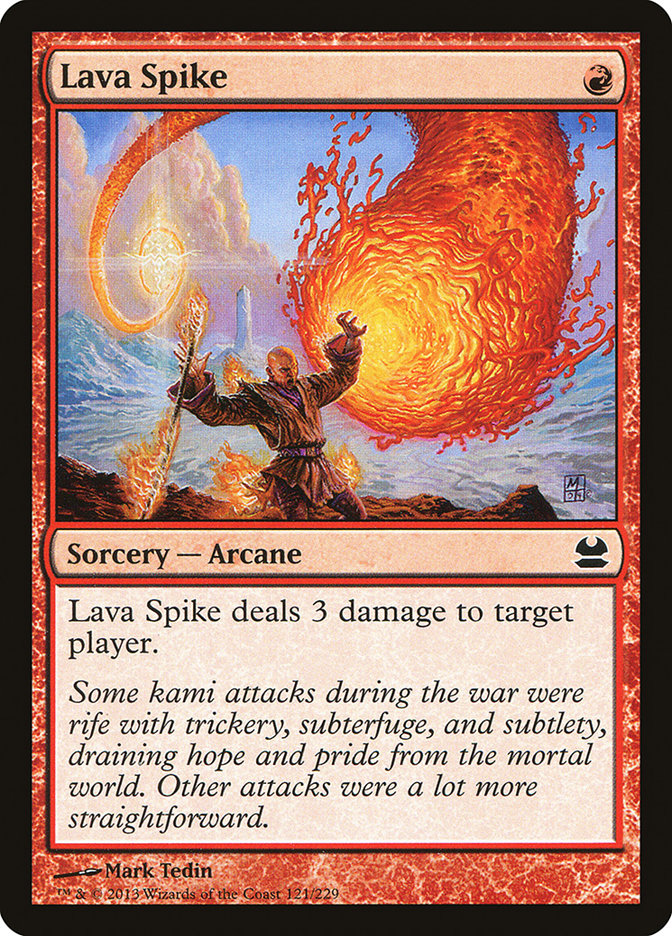 Lava Spike [Modern Masters] | GrognardGamesBatavia