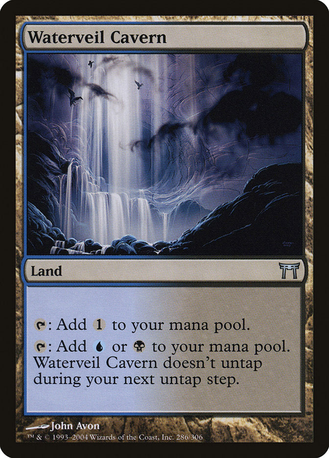 Waterveil Cavern [Champions of Kamigawa] | GrognardGamesBatavia