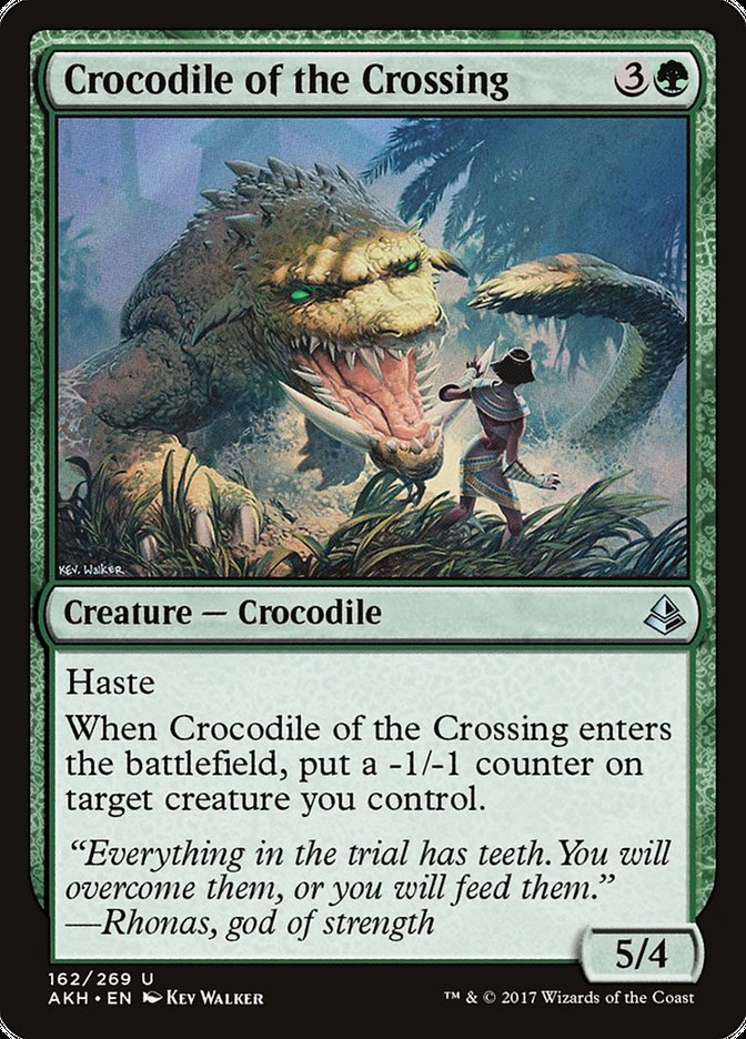 Crocodile of the Crossing [Amonkhet] | GrognardGamesBatavia