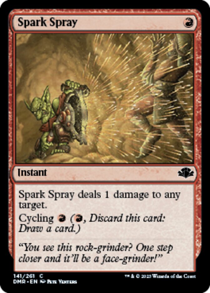 Spark Spray [Dominaria Remastered] | GrognardGamesBatavia