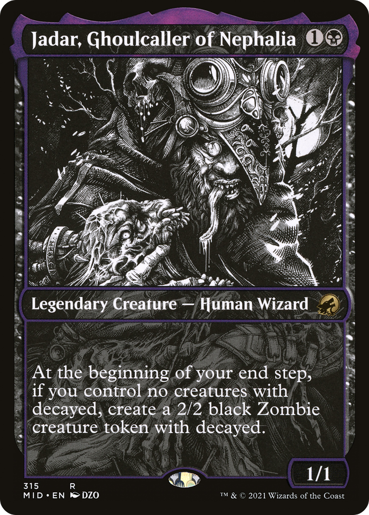 Jadar, Ghoulcaller of Nephalia (Showcase Eternal Night) [Innistrad: Midnight Hunt] | GrognardGamesBatavia