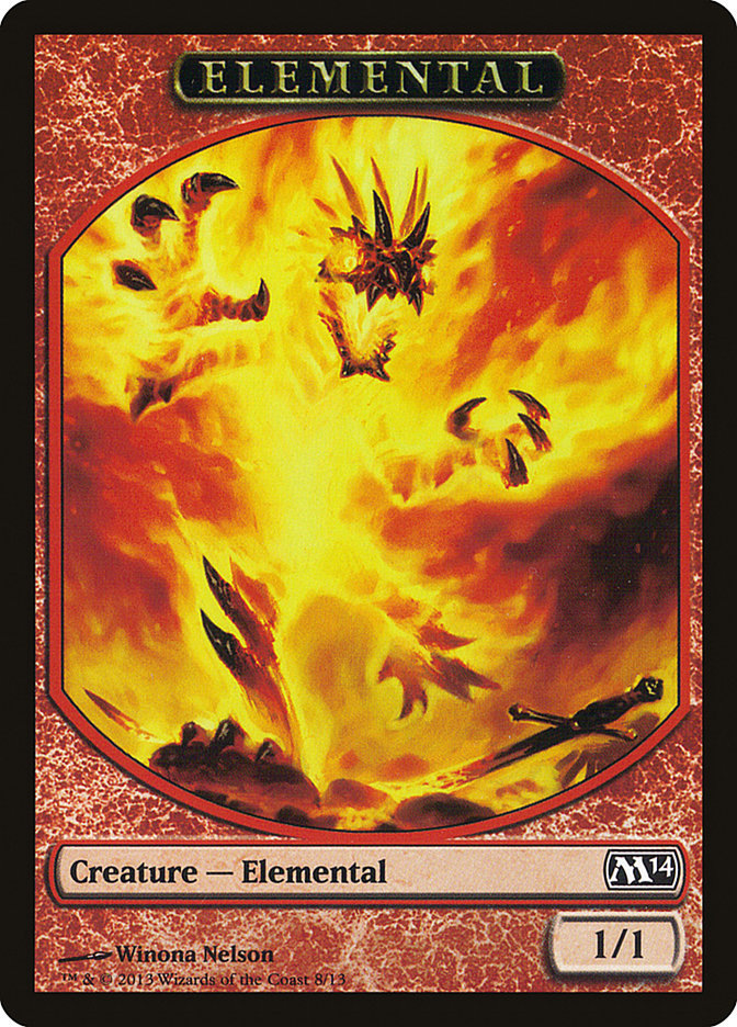 Elemental Token (8/13) [Magic 2014 Tokens] | GrognardGamesBatavia