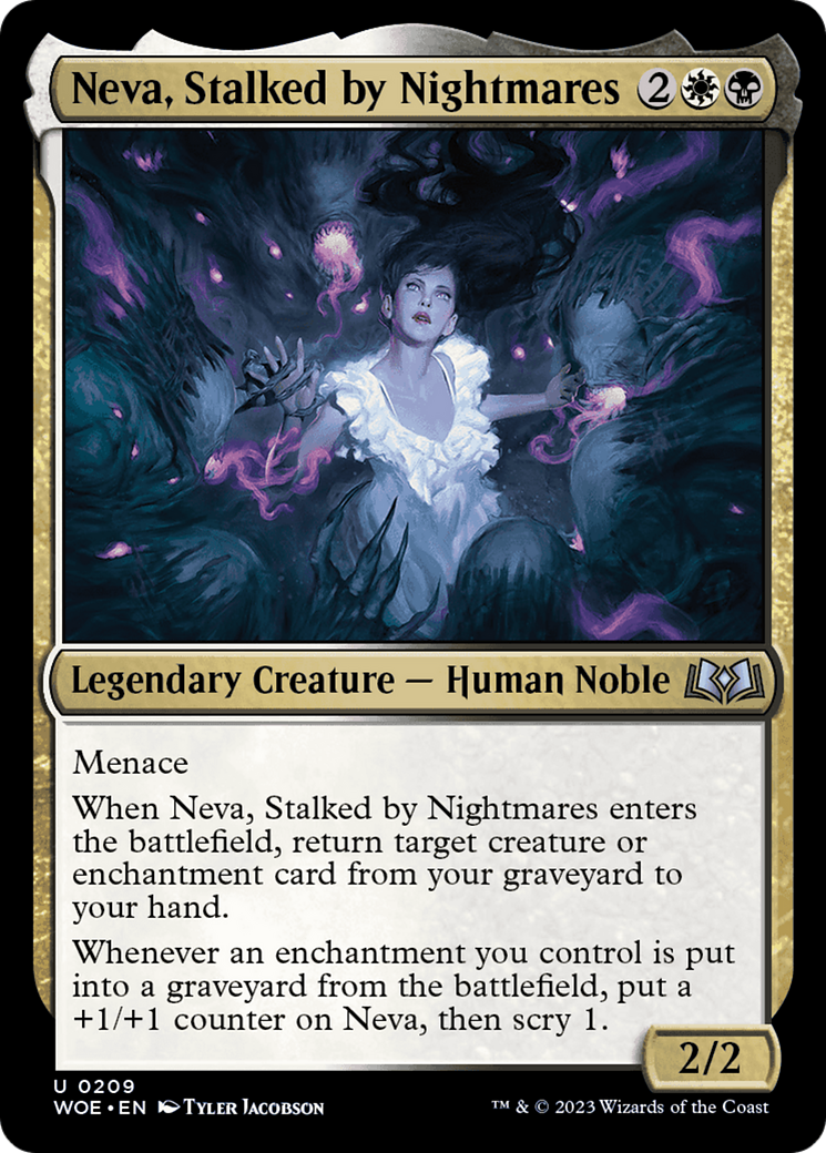 Neva, Stalked by Nightmares [Wilds of Eldraine] | GrognardGamesBatavia