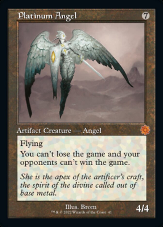 Platinum Angel (Retro) [The Brothers' War Retro Artifacts] | GrognardGamesBatavia