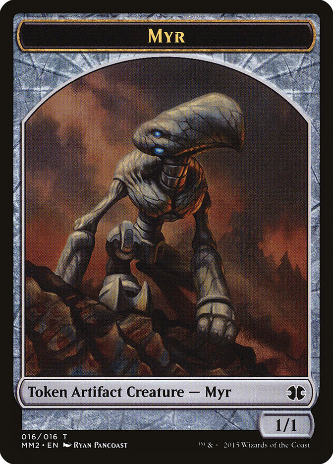 Myr Token [Modern Masters 2015 Tokens] | GrognardGamesBatavia