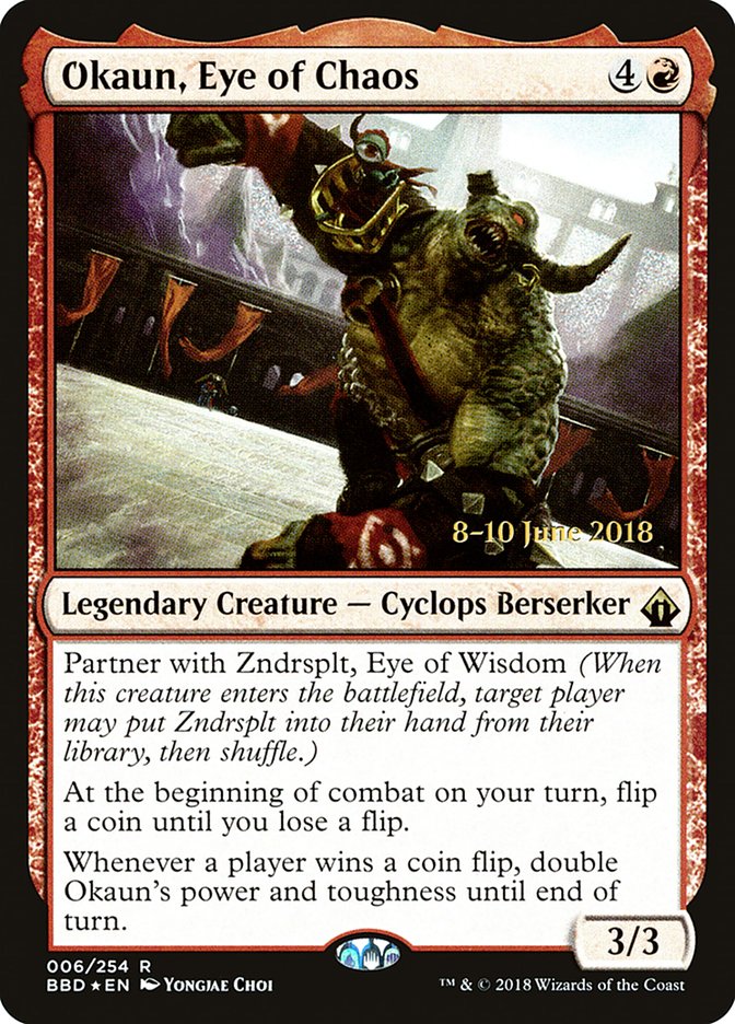 Okaun, Eye of Chaos [Battlebond Prerelease Promos] | GrognardGamesBatavia