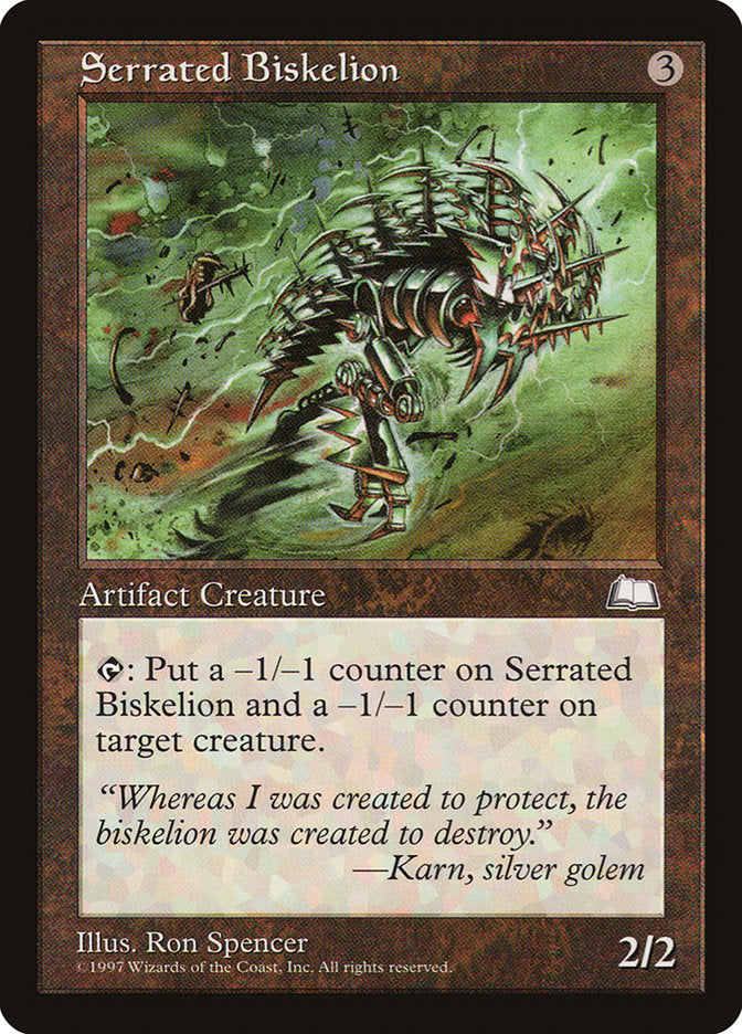 Serrated Biskelion [Weatherlight] | GrognardGamesBatavia