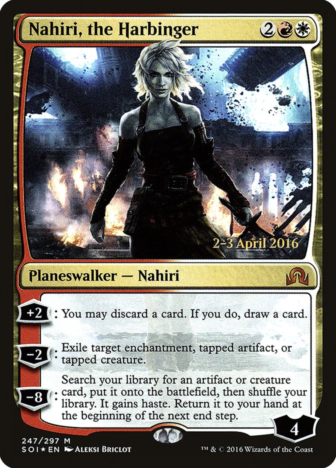 Nahiri, the Harbinger [Shadows over Innistrad Prerelease Promos] | GrognardGamesBatavia