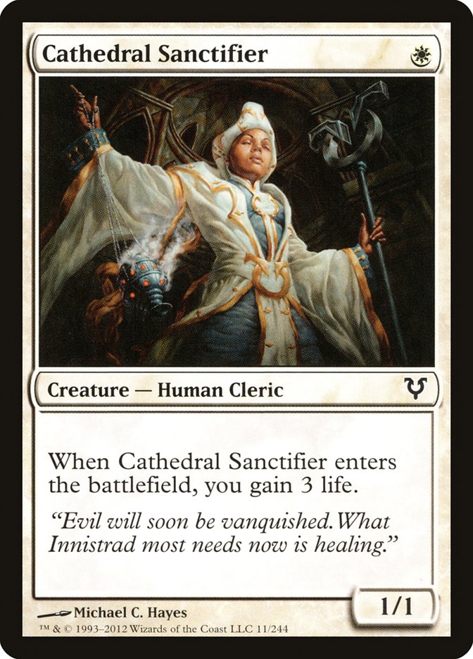 Cathedral Sanctifier [Avacyn Restored] | GrognardGamesBatavia