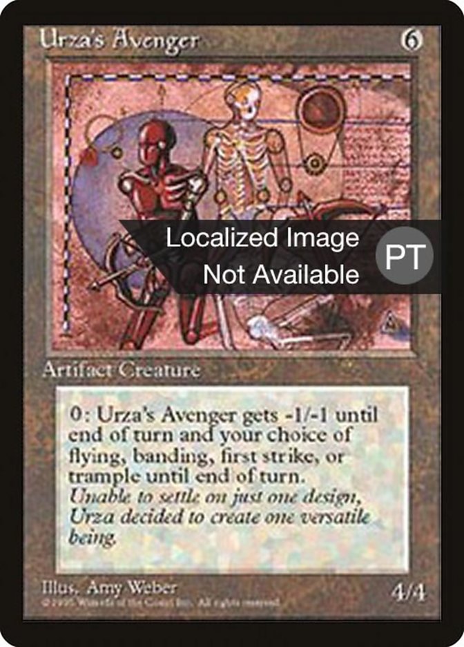 Urza's Avenger [Fourth Edition (Foreign Black Border)] | GrognardGamesBatavia