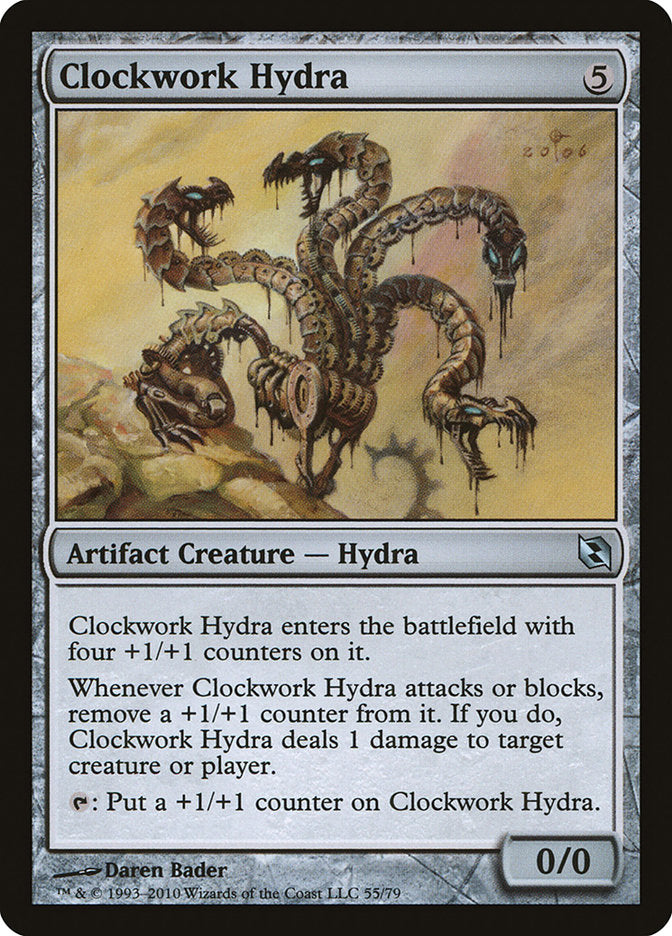 Clockwork Hydra [Duel Decks: Elspeth vs. Tezzeret] | GrognardGamesBatavia