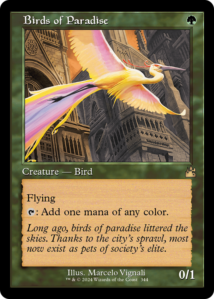 Birds of Paradise (Retro) [Ravnica Remastered] | GrognardGamesBatavia