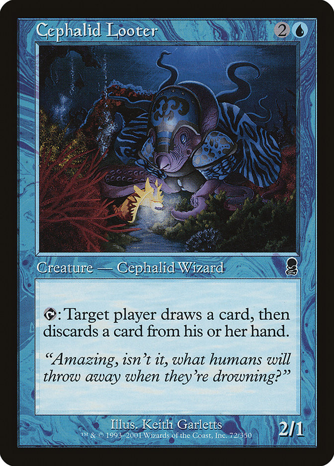 Cephalid Looter (Misprinted) [Odyssey] | GrognardGamesBatavia