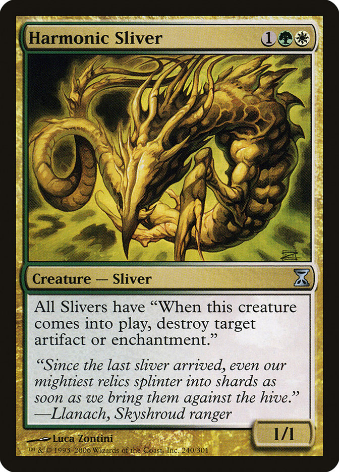 Harmonic Sliver [Time Spiral] | GrognardGamesBatavia