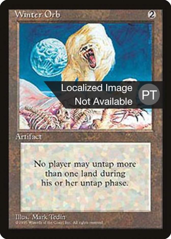 Winter Orb [Fourth Edition (Foreign Black Border)] | GrognardGamesBatavia