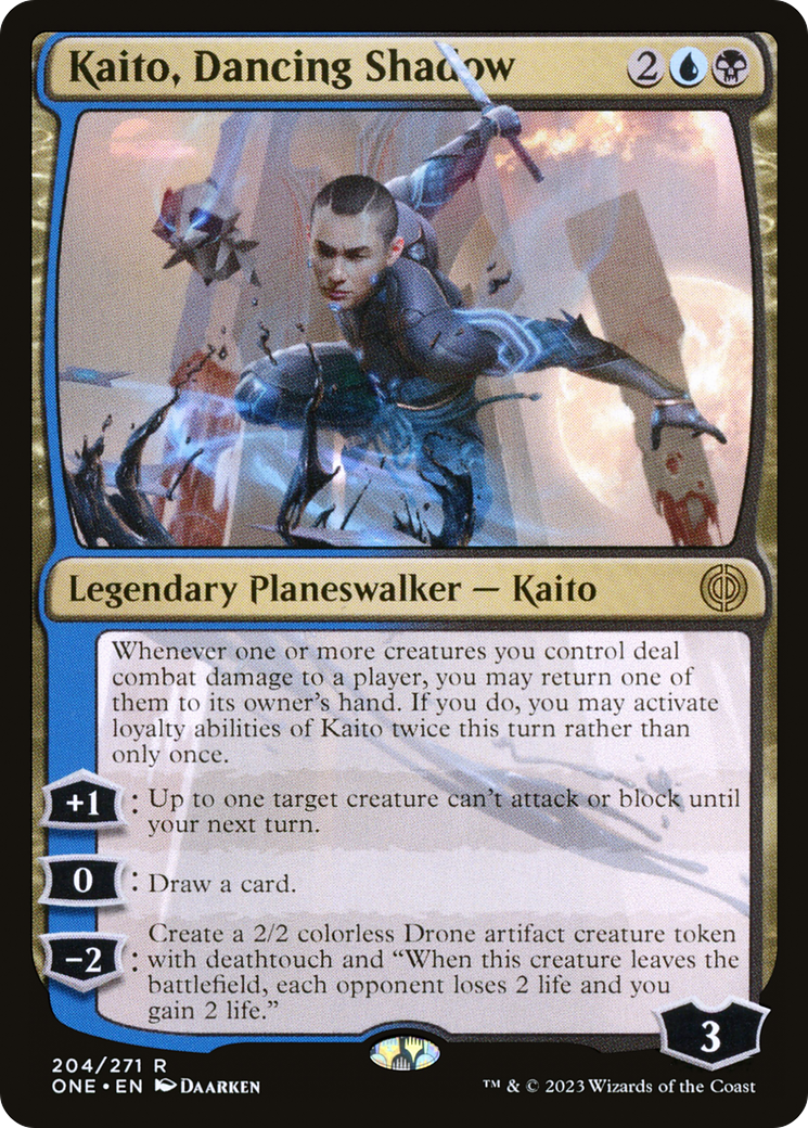 Kaito, Dancing Shadow [Phyrexia: All Will Be One] | GrognardGamesBatavia