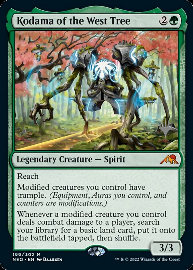 Kodama of the West Tree (Promo Pack) [Kamigawa: Neon Dynasty Promos] | GrognardGamesBatavia