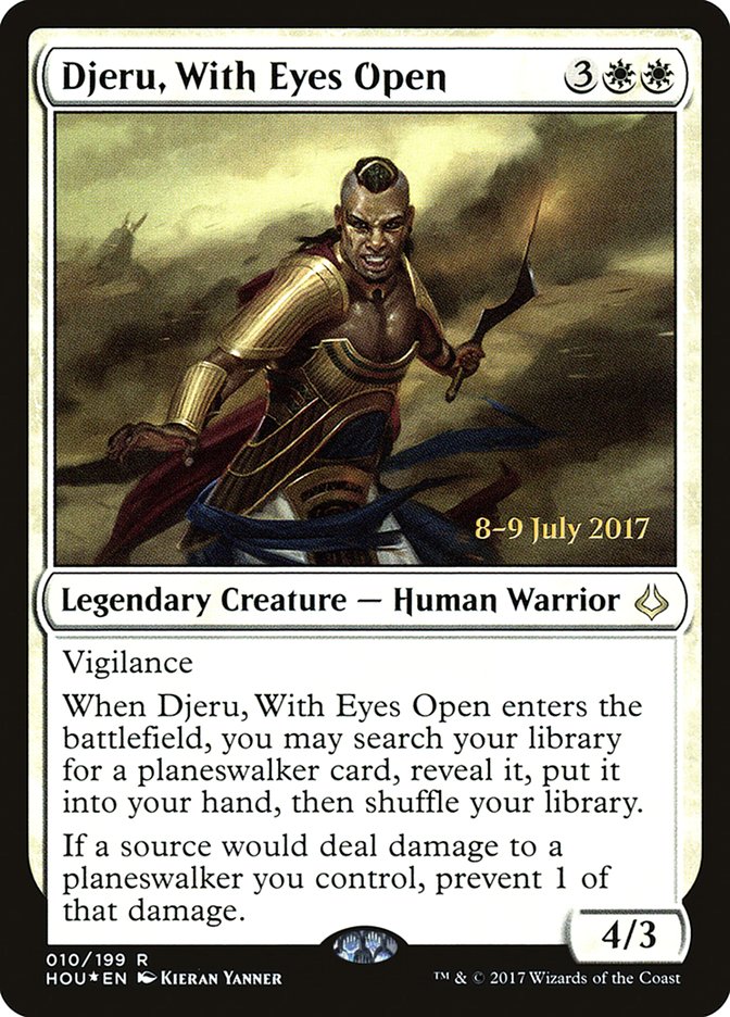 Djeru, With Eyes Open [Hour of Devastation Prerelease Promos] | GrognardGamesBatavia