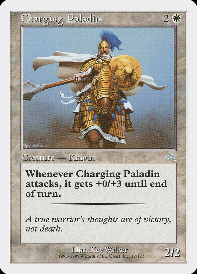 Charging Paladin [Starter 1999] | GrognardGamesBatavia