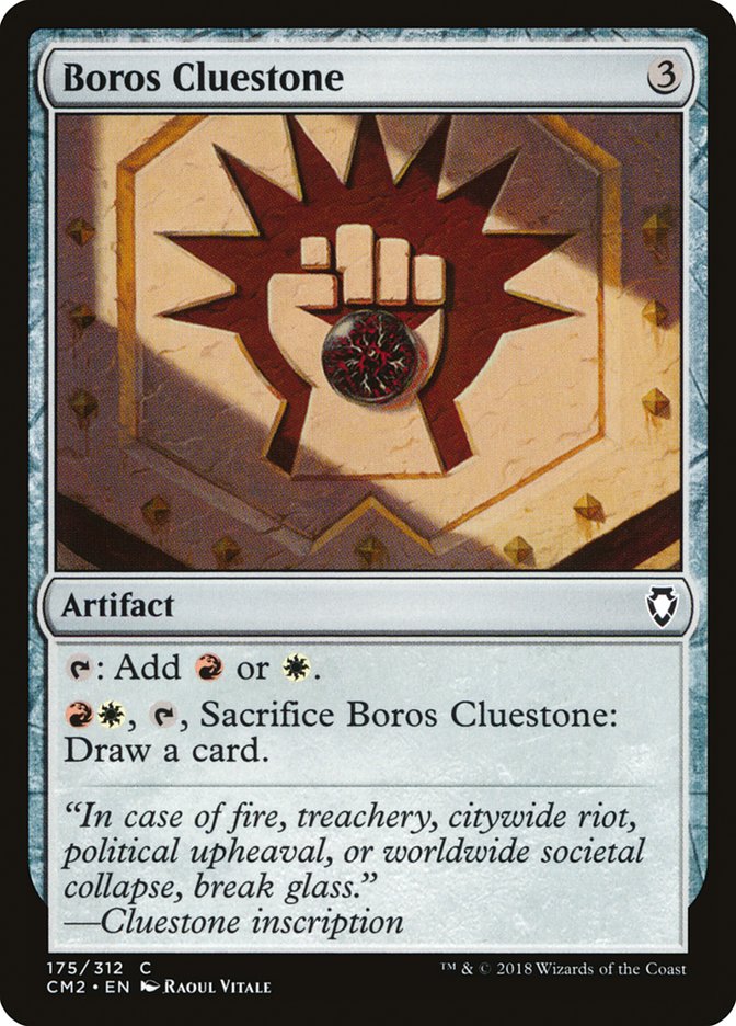 Boros Cluestone [Commander Anthology Volume II] | GrognardGamesBatavia