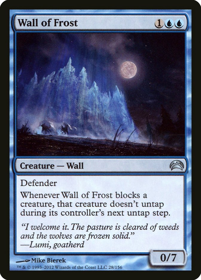 Wall of Frost [Planechase 2012] | GrognardGamesBatavia