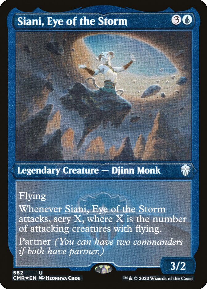 Siani, Eye of the Storm (Etched) [Commander Legends] | GrognardGamesBatavia