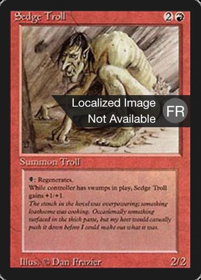 Sedge Troll [Foreign Black Border] | GrognardGamesBatavia