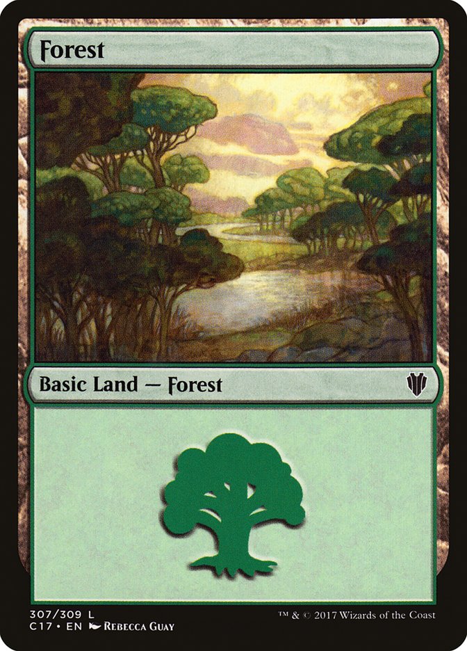 Forest (307) [Commander 2017] | GrognardGamesBatavia